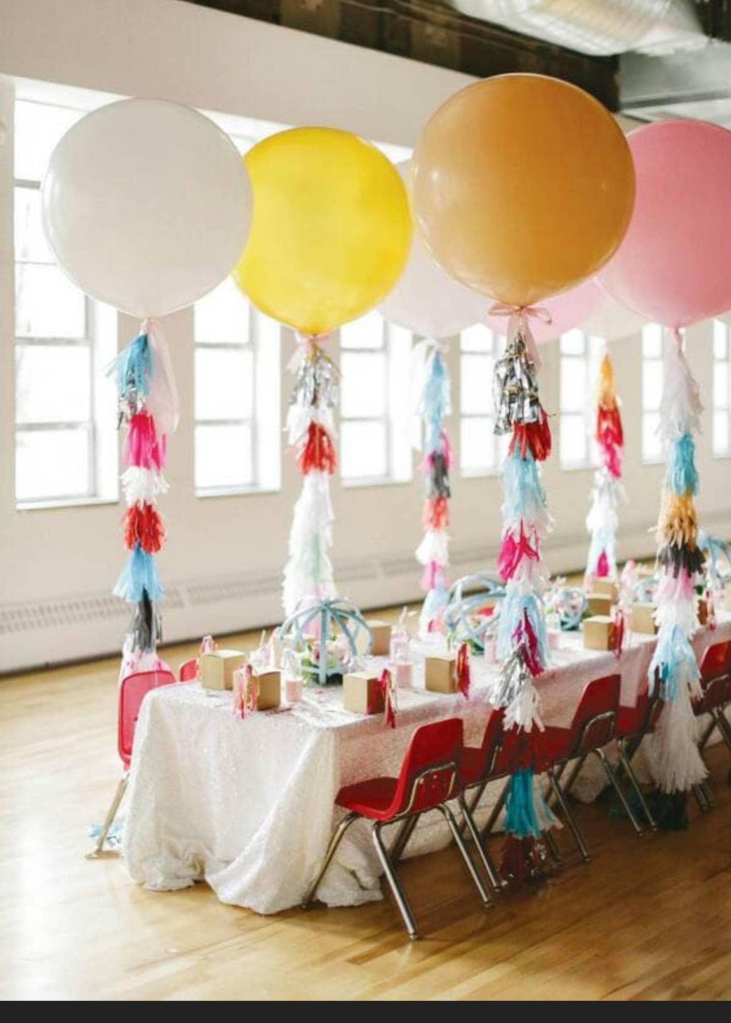 Tissue Paper Tassels