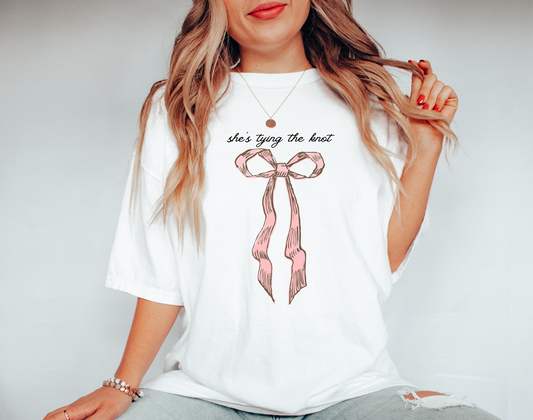Bridal Apparel, Bride Tee, Bow