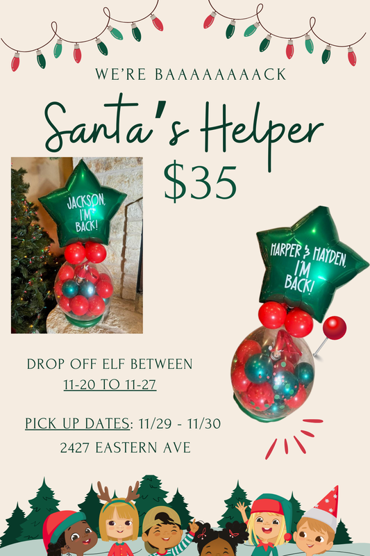 Welcome Back Santa's Helper