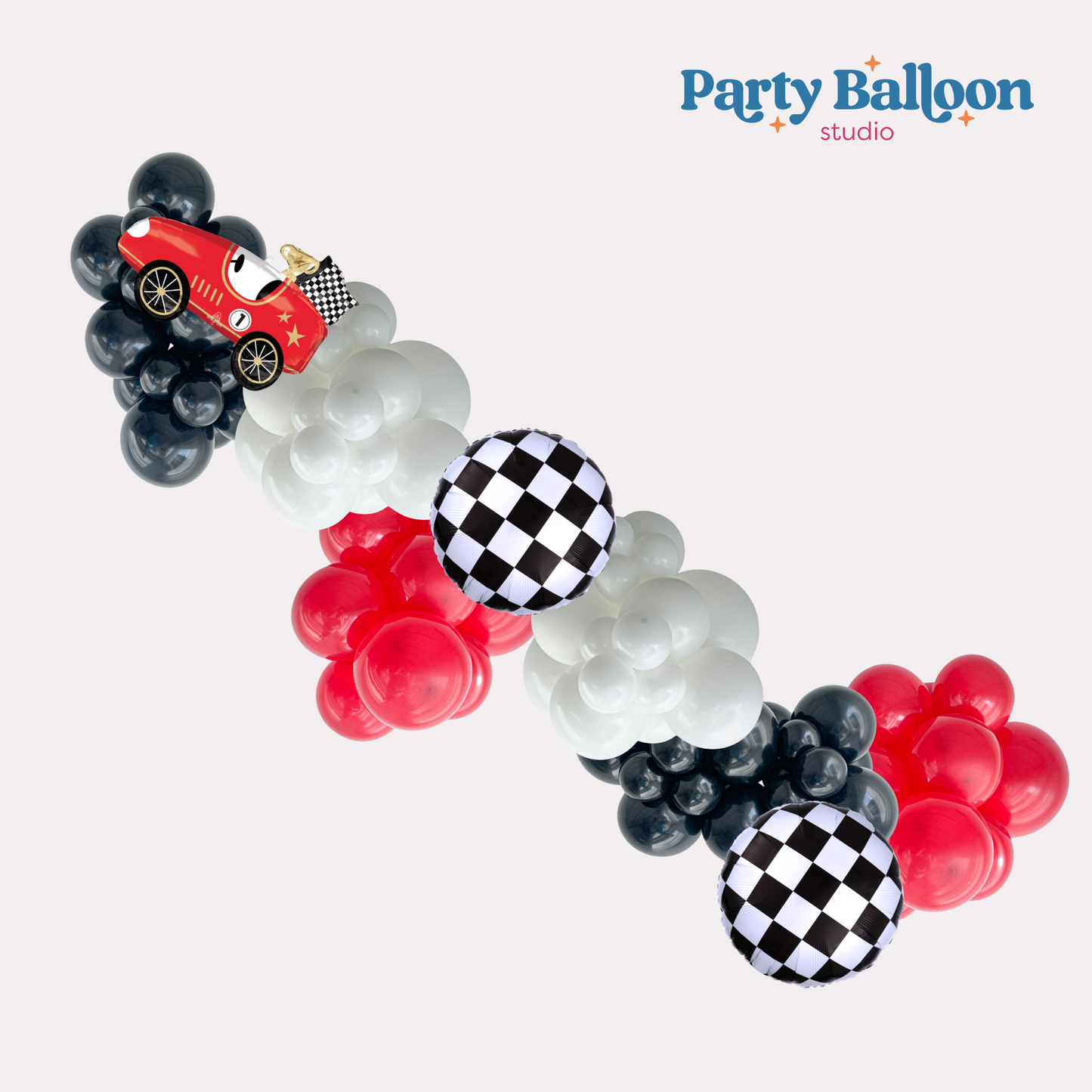 Racer Balloon Garland