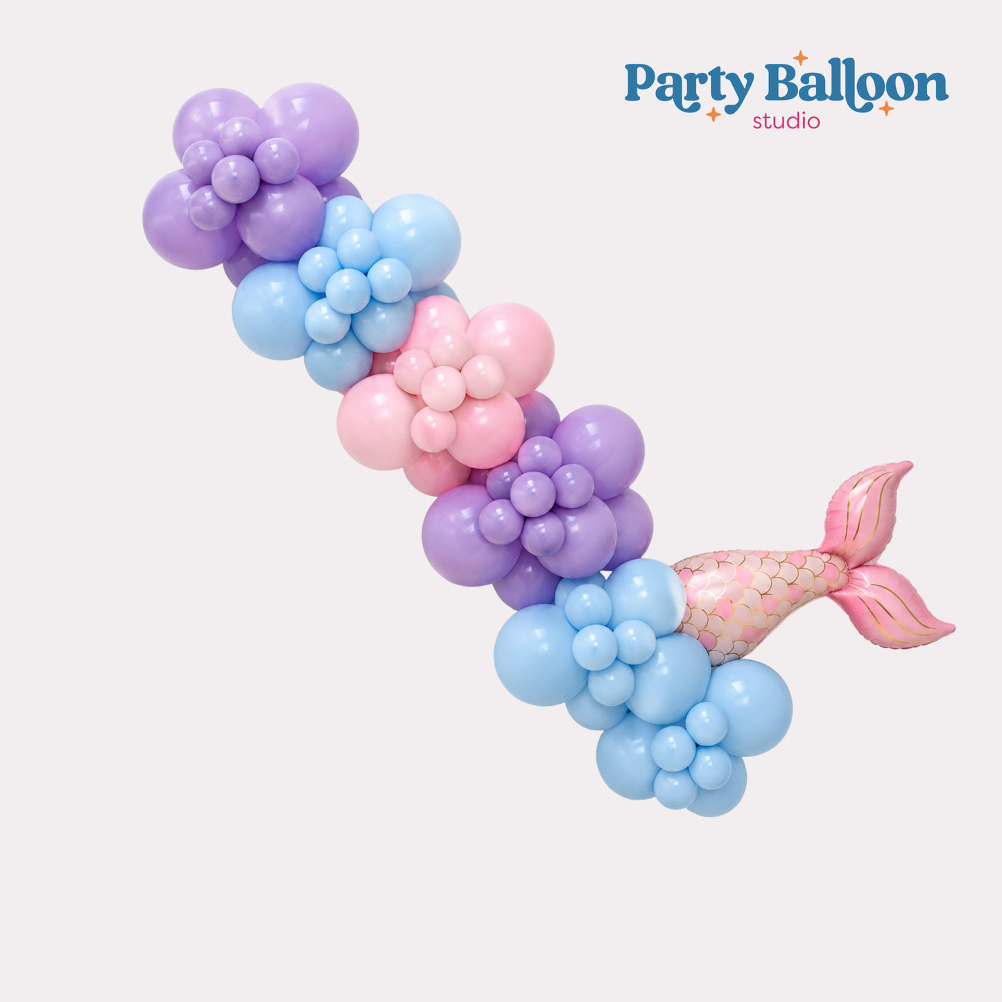 Sweet Seas Birthday Balloon Garland
