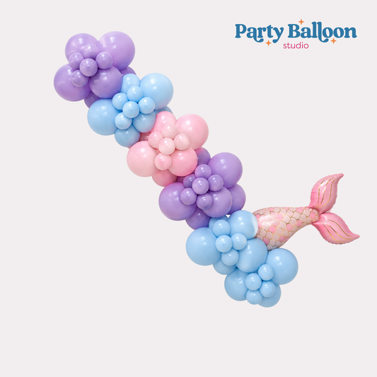 Sweet Seas Birthday Balloon Garland