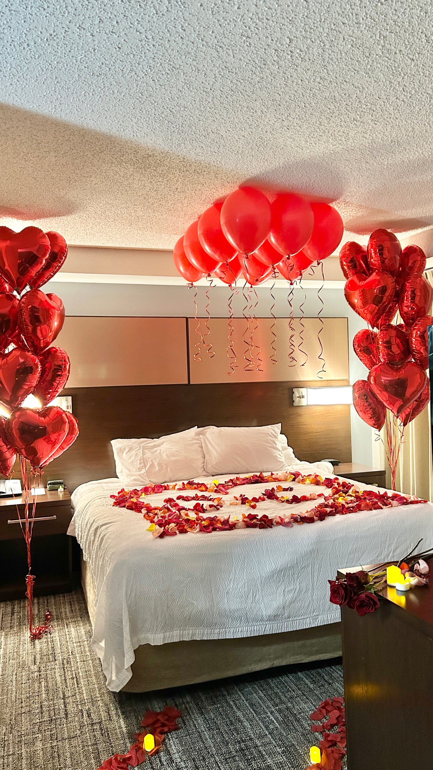 V-Day Hotel Set-Ups