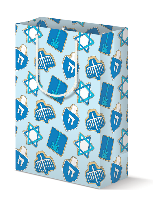 Hanukkah Cookies Gift Bag